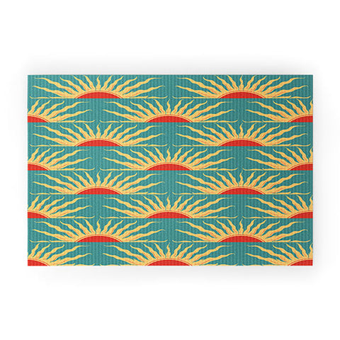 Belle13 Sunrise Welcome Mat