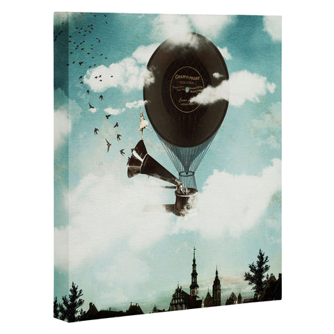 Belle13 Swan Lake Flight Art Canvas