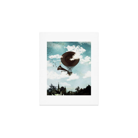 Belle13 Swan Lake Flight Art Print