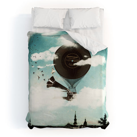Belle13 Swan Lake Flight Duvet Cover
