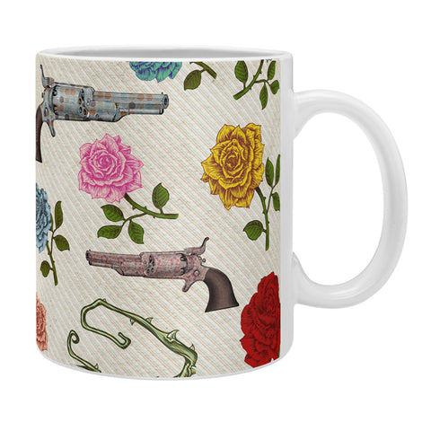 Belle13 Sweet Guns And Roses Coffee Mug