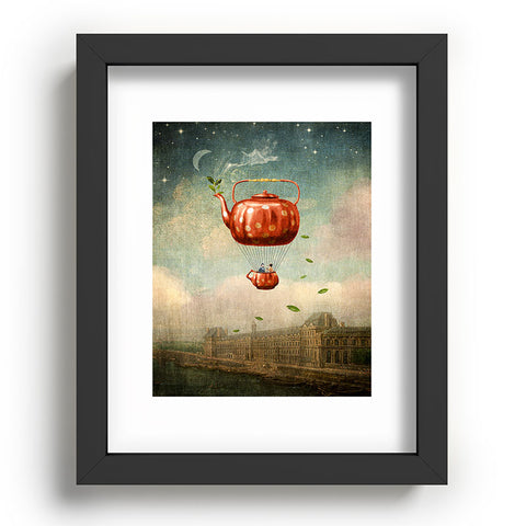 Belle13 Tea for Two at Dusk Recessed Framing Rectangle