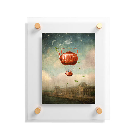Belle13 Tea for Two at Dusk Floating Acrylic Print