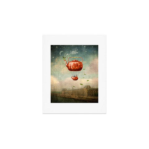 Belle13 Tea for Two at Dusk Art Print