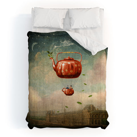 Belle13 Tea for Two at Dusk Comforter