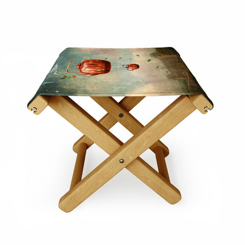 Belle13 Tea for Two at Dusk Folding Stool