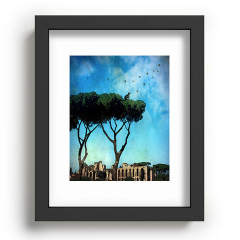 Belle13 The Cat King Of Rome Recessed Framing Rectangle