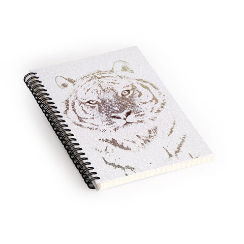 Belle13 The Intellectual Tiger Spiral Notebook