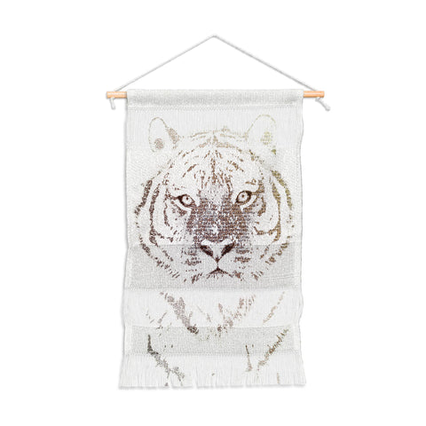 Belle13 The Intellectual Tiger Wall Hanging Portrait