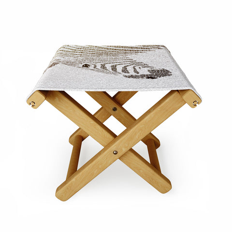 Belle13 The Intellectual Zebra Folding Stool