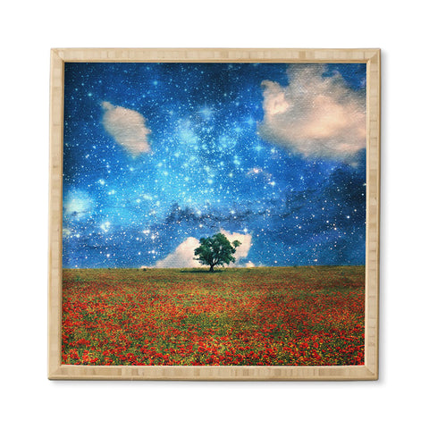 Belle13 The Magical Night Day Framed Wall Art