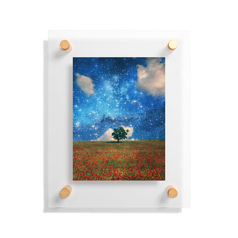 Belle13 The Magical Night Day Floating Acrylic Print