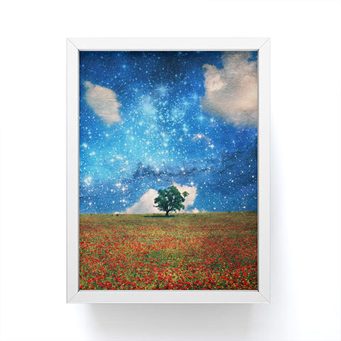 Belle13 The Magical Night Day Framed Mini Art Print