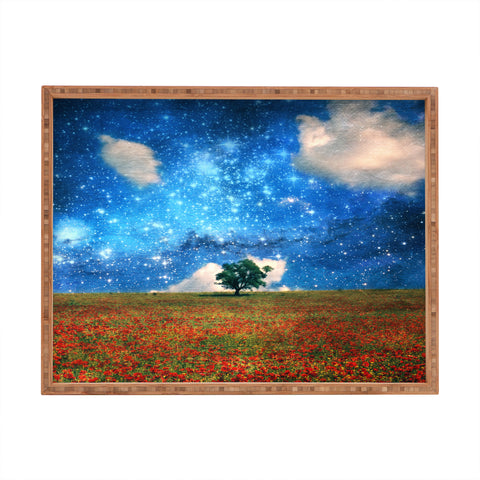 Belle13 The Magical Night Day Rectangular Tray