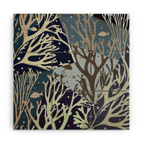 Belle13 The Ocean Wood Wall Mural