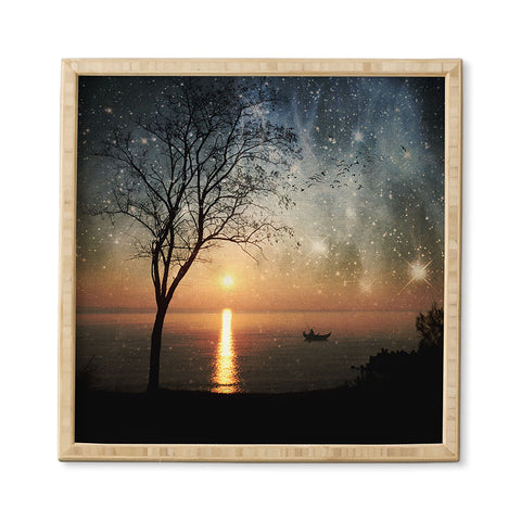 Belle13 The Old Man And The Sea Framed Wall Art