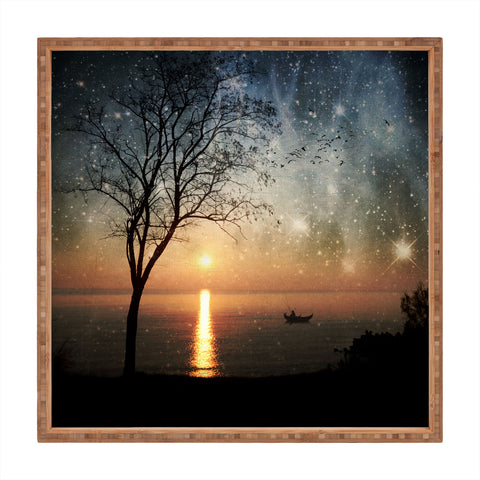 Belle13 The Old Man And The Sea Square Tray