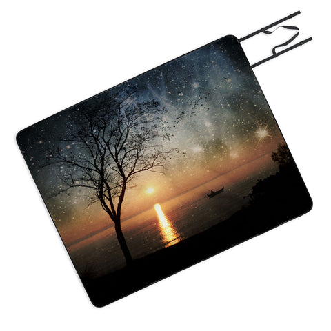 Belle13 The Old Man And The Sea Picnic Blanket