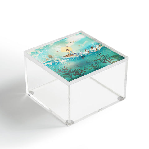 Belle13 The Queen Mermaid Acrylic Box