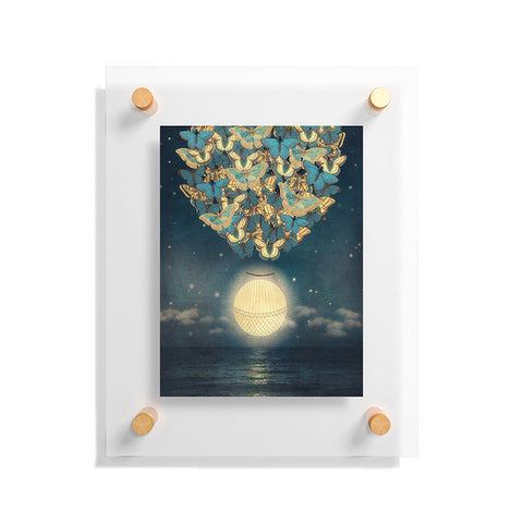 Belle13 The Rising Moon Floating Acrylic Print