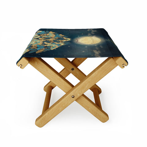 Belle13 The Rising Moon Folding Stool