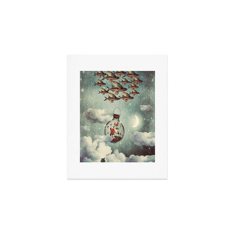 Belle13 The Rose That Wanted To See The World Art Print