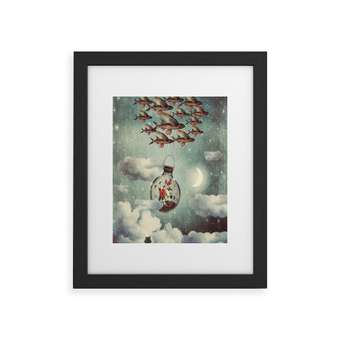 Belle13 The Rose That Wanted To See The World Framed Art Print