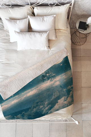 Belle13 The Way Home Fleece Throw Blanket