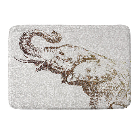 Belle13 The Wisest Elephant Memory Foam Bath Mat