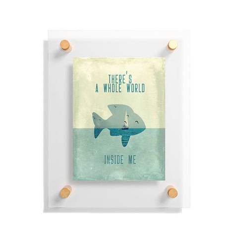 Belle13 There Is A Whole World Inside Me Floating Acrylic Print