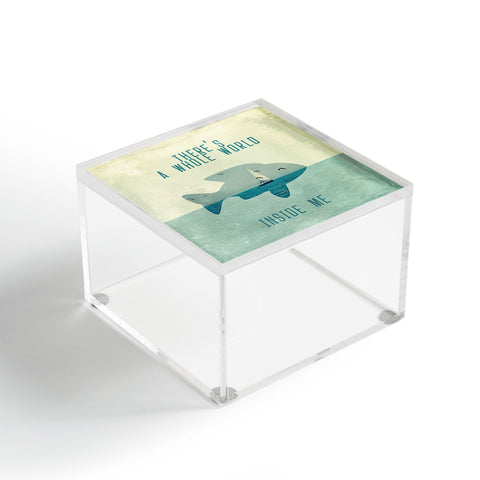 Belle13 There Is A Whole World Inside Me Acrylic Box