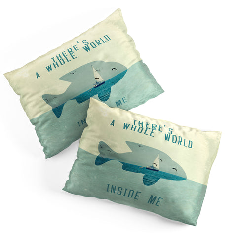 Belle13 There Is A Whole World Inside Me Pillow Shams