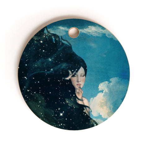 Belle13 Time for Sleep Cutting Board Round