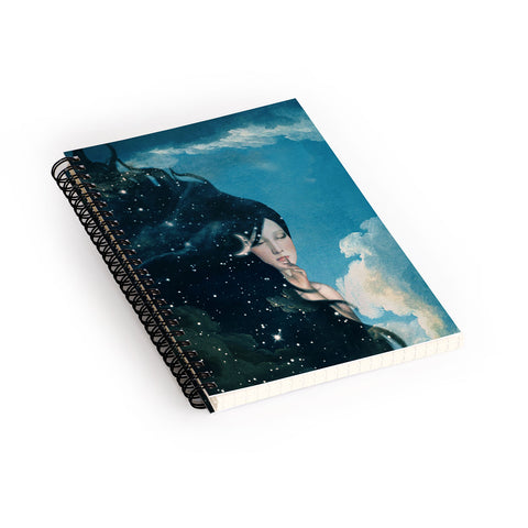 Belle13 Time for Sleep Spiral Notebook