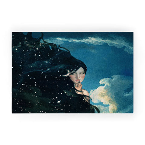 Belle13 Time for Sleep Welcome Mat