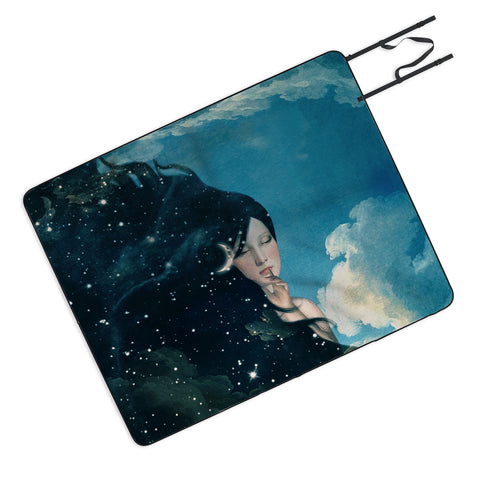 Belle13 Time for Sleep Picnic Blanket
