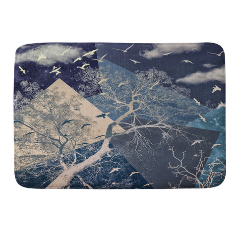 Belle13 To The Sky Memory Foam Bath Mat
