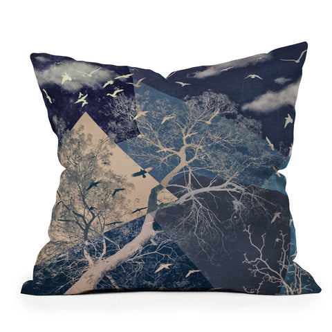 Belle13 To The Sky Throw Pillow