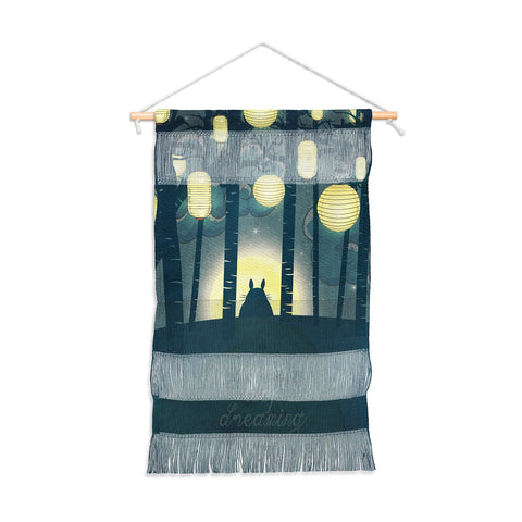 Belle13 Totoros Dream Forest Wall Hanging Portrait