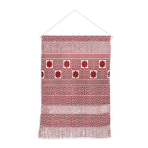 Belle13 Traditional Deco Floral Wall Hanging Portrait