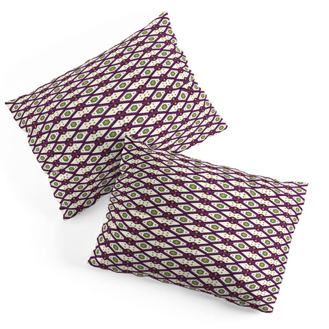 Belle13 Traditional Rhombus Deco Pillow Shams