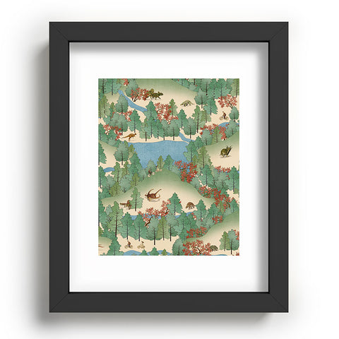 Belle13 Travelling Through Jurassic Recessed Framing Rectangle