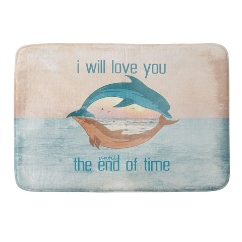 Belle13 Until The End Of Time Memory Foam Bath Mat