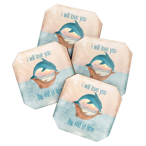 Belle13 Until The End Of Time Coaster Set