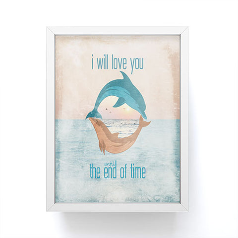 Belle13 Until The End Of Time Framed Mini Art Print