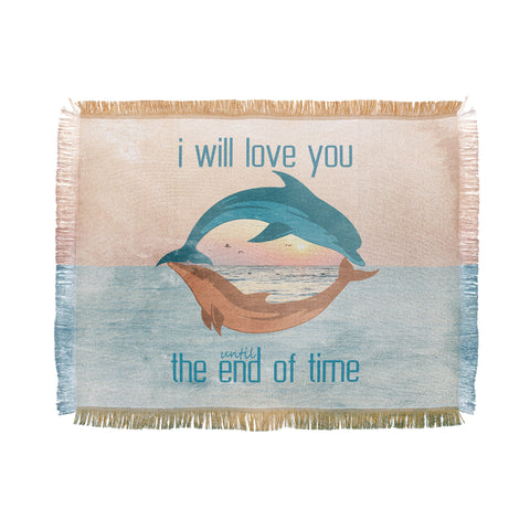 Belle13 Until The End Of Time Throw Blanket