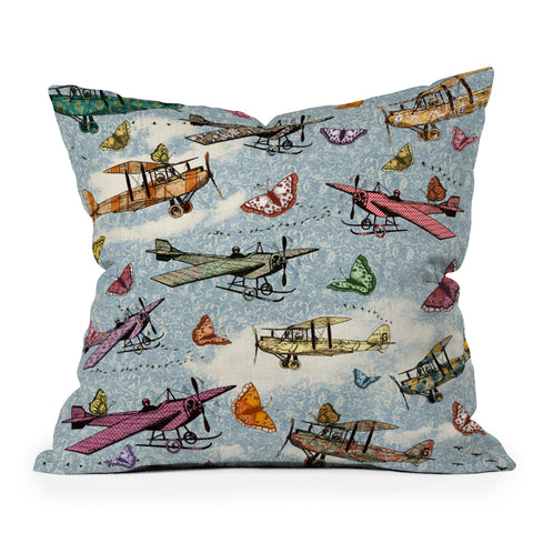 Belle13 Vintage Sky Throw Pillow