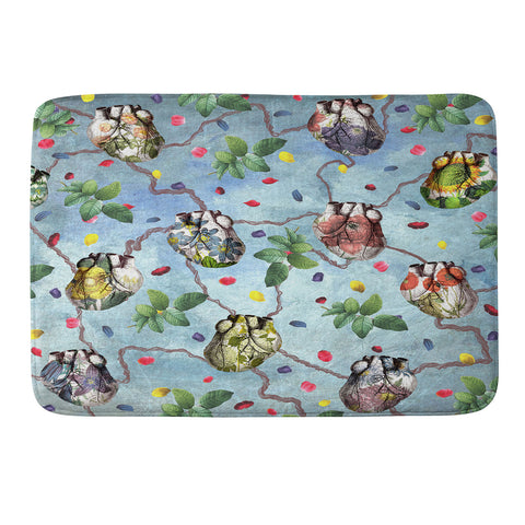 Belle13 We Are All Interconnected Memory Foam Bath Mat