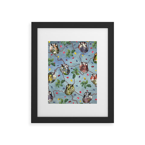 Belle13 We Are All Interconnected Framed Art Print