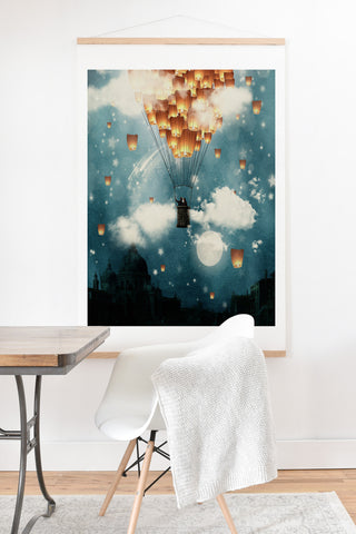 Belle13 Where All The Wishes Come True Art Print And Hanger